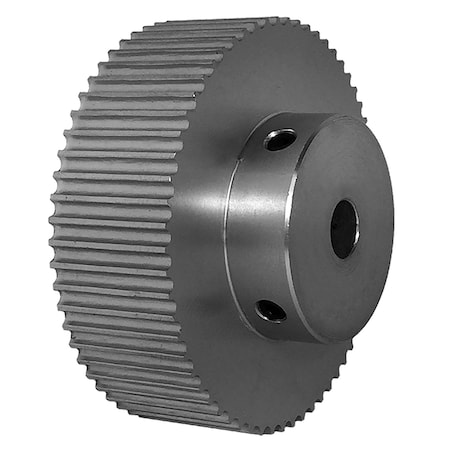 62-3P15-6A4, Timing Pulley, Aluminum, Clear Anodized,